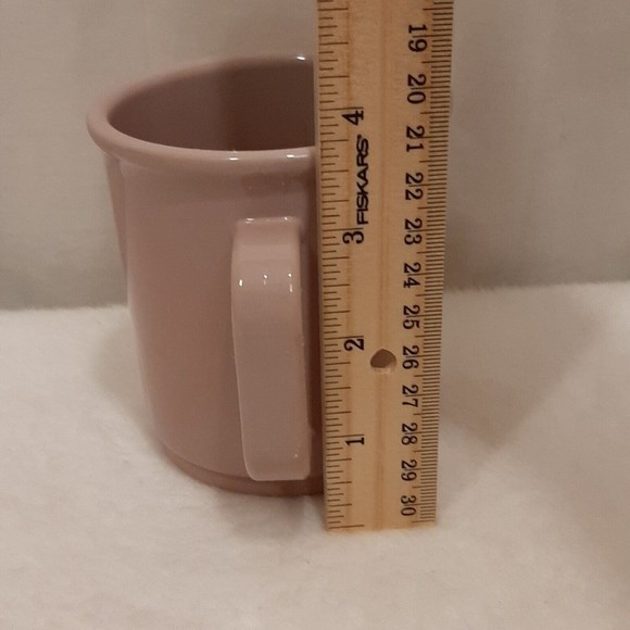 Vintage Rubbermaid Plastic Coffee Mugs Light Pink Mauve Melamine Replacement #3 - Picture 4 of 16